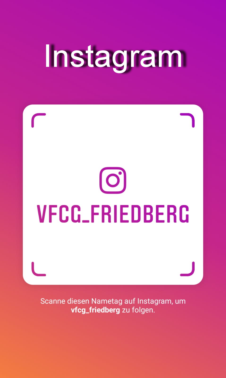 VFCG bei Instagram